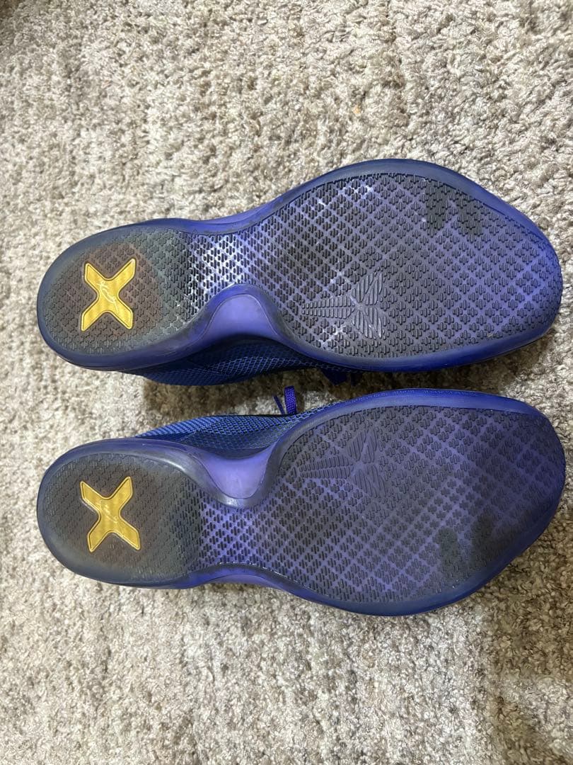 アンソニー様Nike Kobe10 Black/Persian Violet