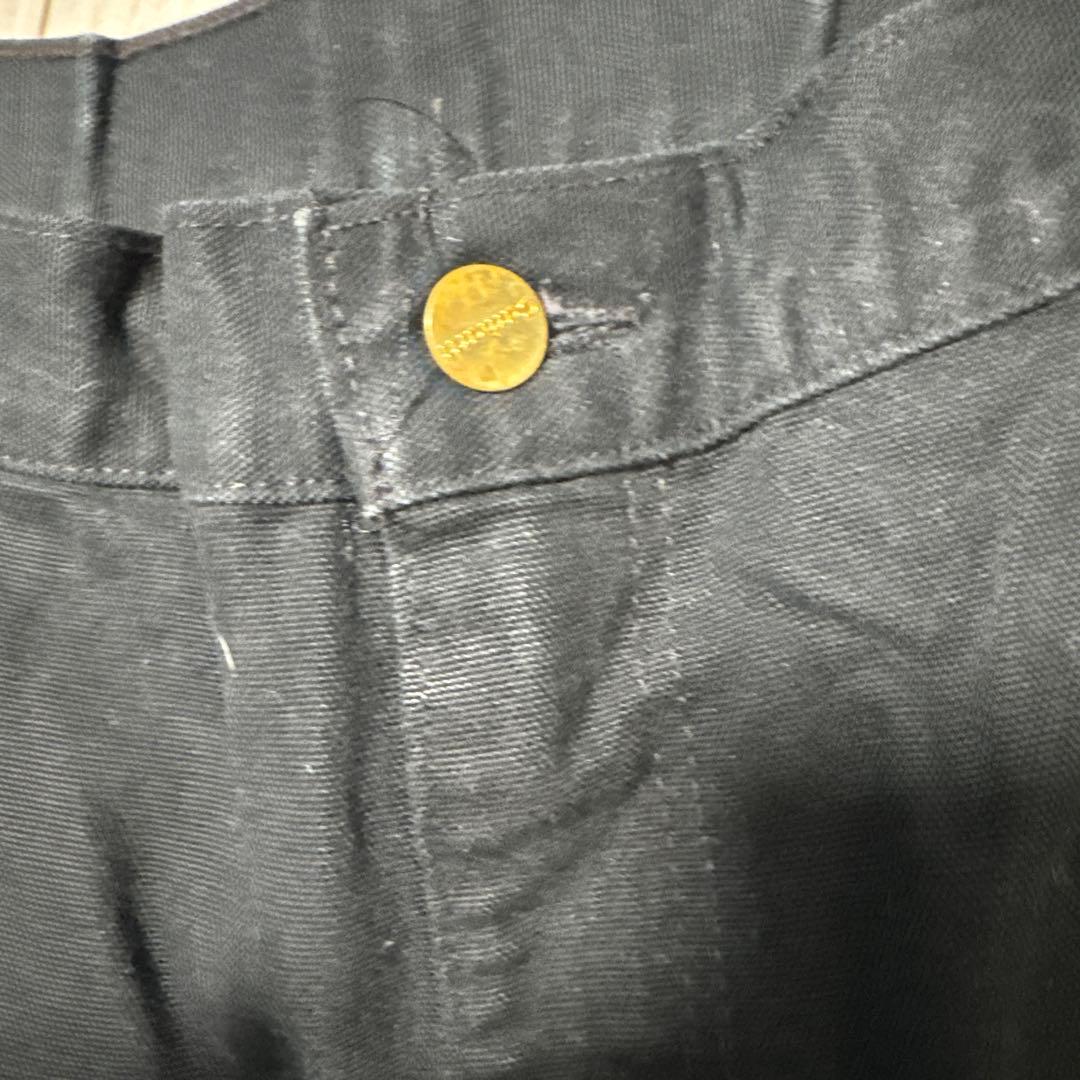 Carhartt ダブルニー ブラック W36 ダックパンツ