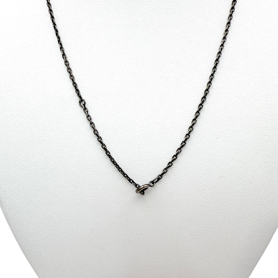 希少✨ agate アガット ネックレス ライオン モチーフ 動物 燻し SLV