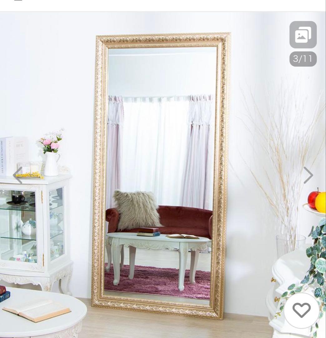 D*O様 【美容室】アンティーク風✨スタンドミラー 大きめ