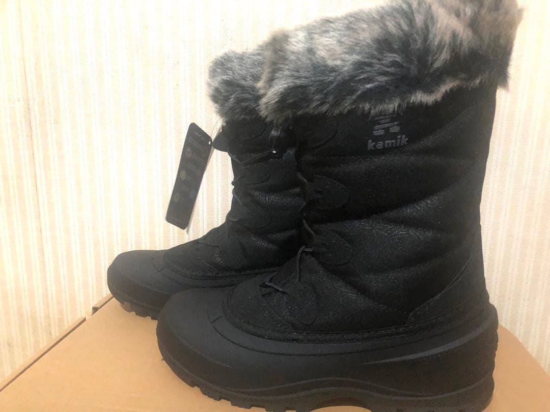 新品 未使用 カミック スノーブーツ 25cmモーメンタム3