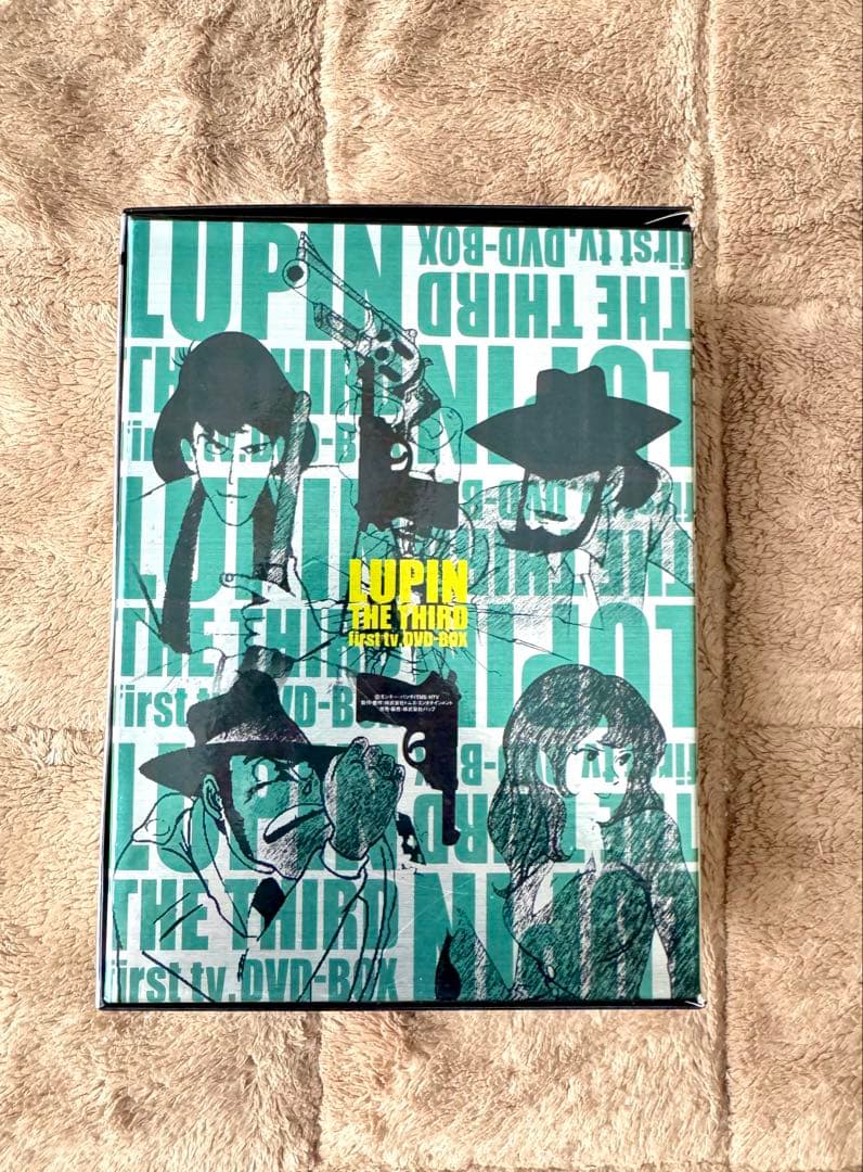 ルパン三世 第1シリーズのDVDボックス 激レア メタル製キーホルダー未使用付き
