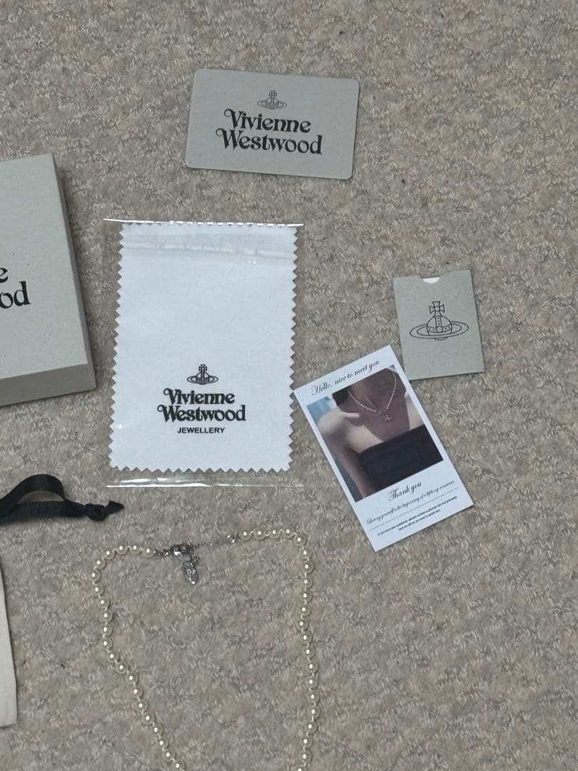 かやゆー着用　Vivienne Westwood パールネックレス