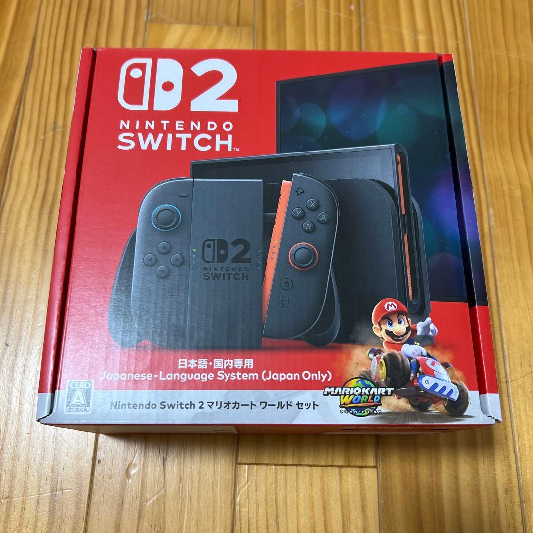 新品未開封 領収書付 任天堂 Switch 2 マリオカートワールドセット
