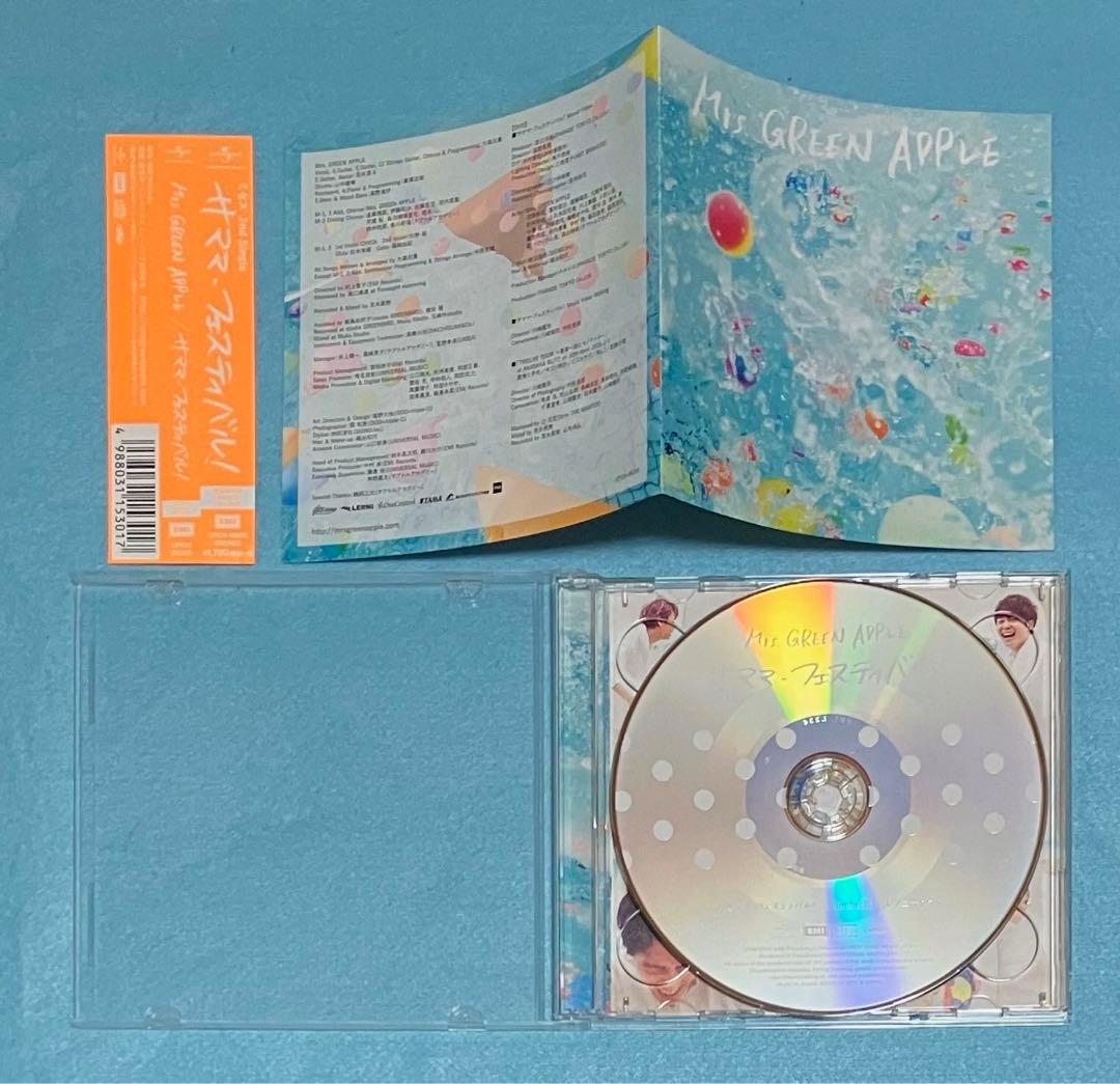 正規品 Mrs.GREEN APPLE サママ・フェスティバル！ 初回盤 DVD