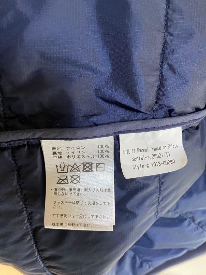 MAMMUT ネイビー ナイロンジャケット XL