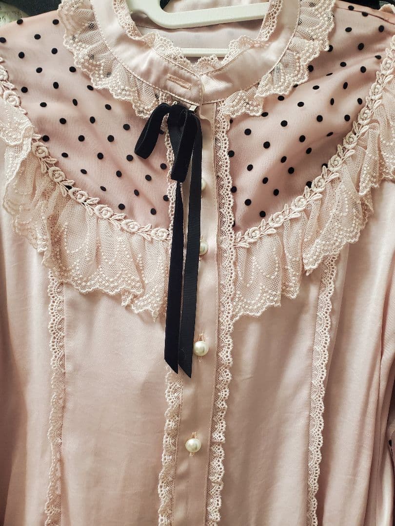 angelic pretty ブラウス　ピンク　ドット