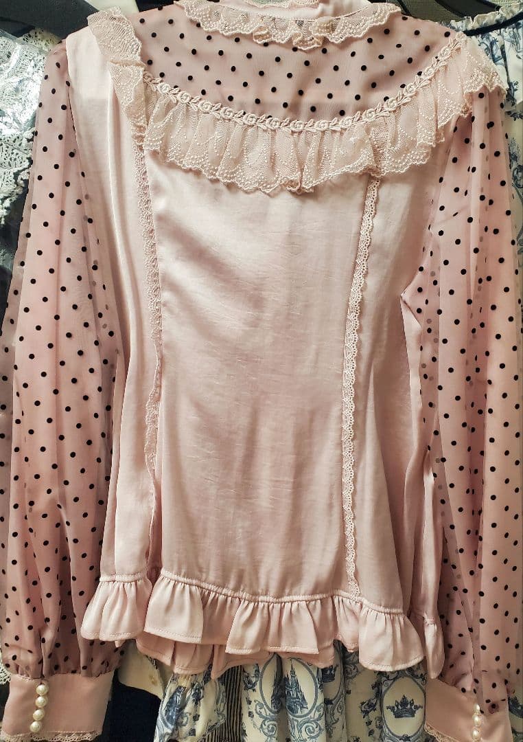 angelic pretty ブラウス　ピンク　ドット