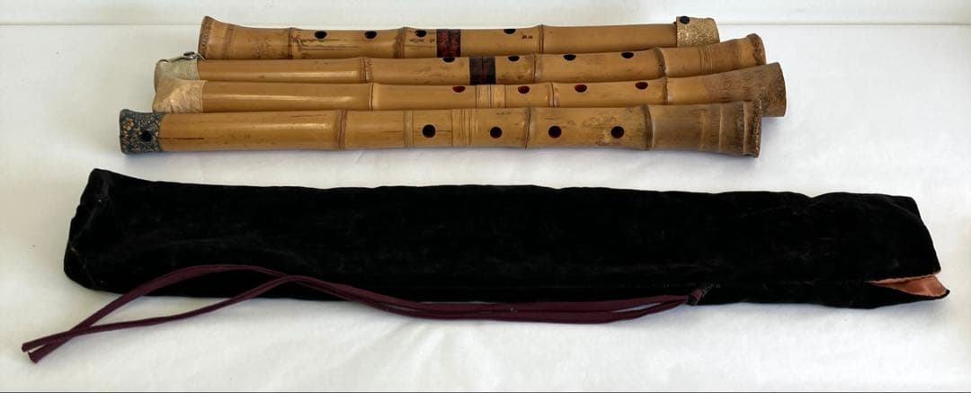 和楽器 尺八4本セット 後風（2本 俊風）