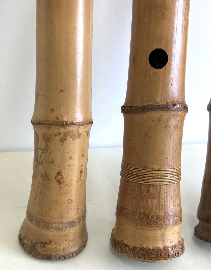 和楽器 尺八4本セット 後風（2本 俊風）