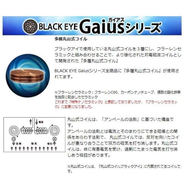 ブラックアイ ガイアスネックレス　丸山式