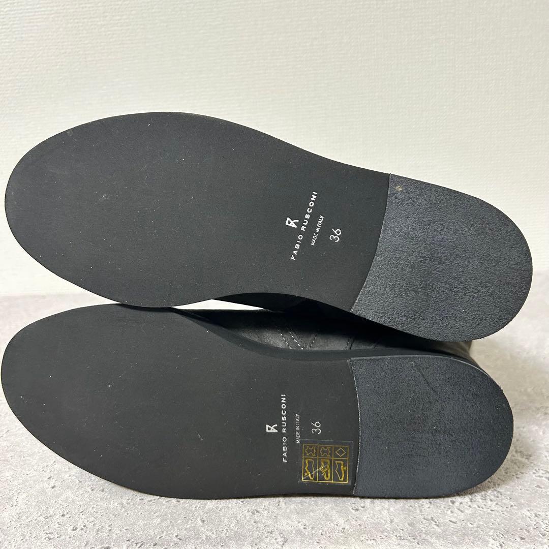 新品箱付✨希少 ファビオルスコーニ インヒール ロングブーツ スエード