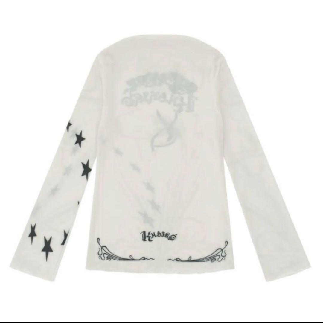 トップス kashiko Oriental Mesh top