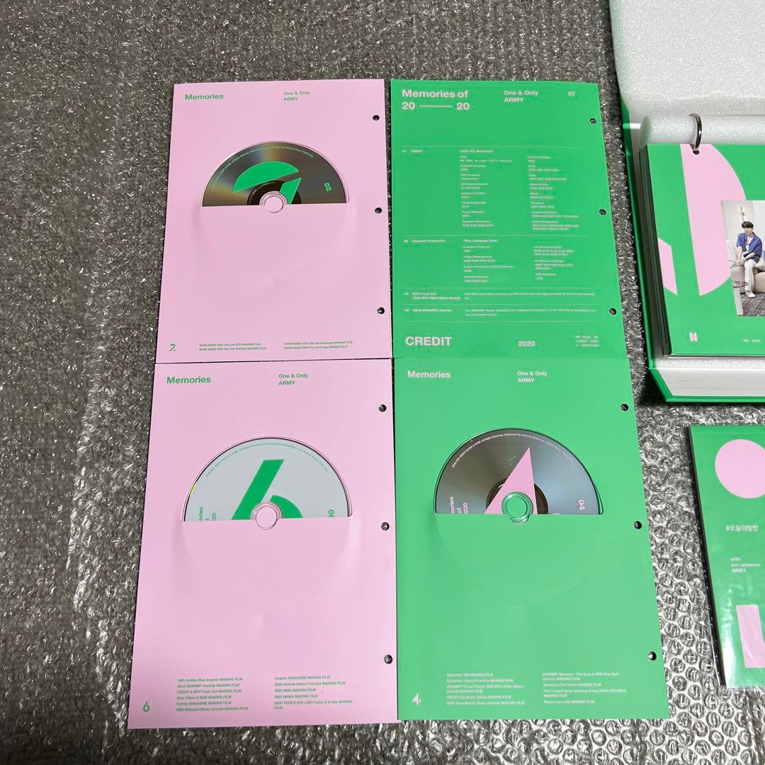 BTS MEMORIES OF 2020 DVD Blu-ray 日本語字幕