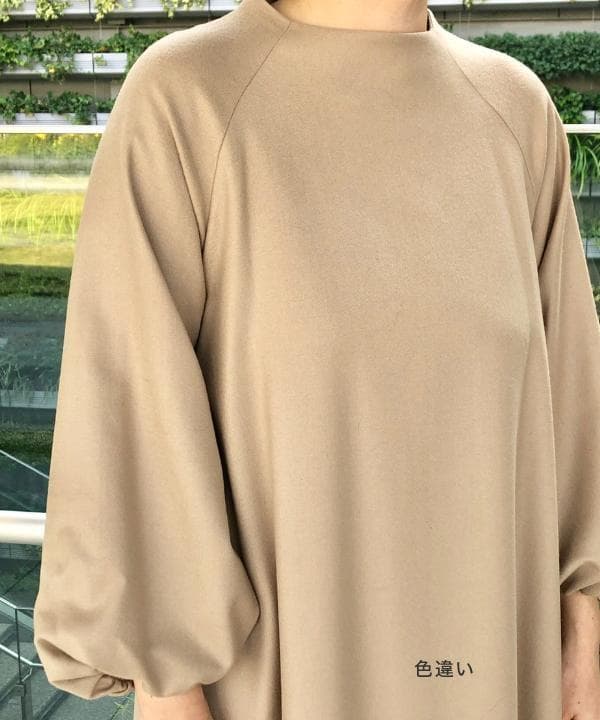 美品 EFFE BEAMS 4,3万 カシミア混ワンピース　エッフェ ビームス