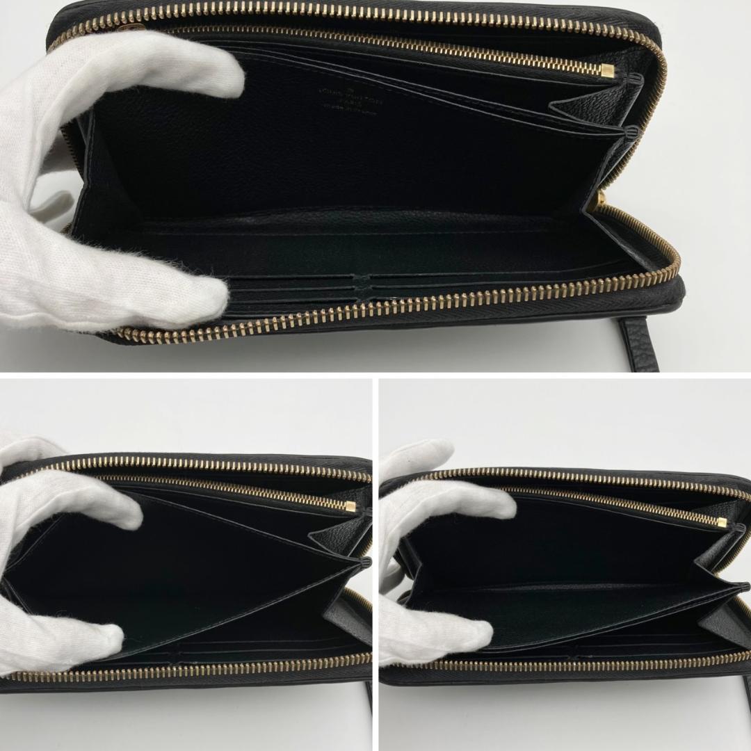 ルイヴィトン アンプラント ジッピーウォレット ノワール　712
