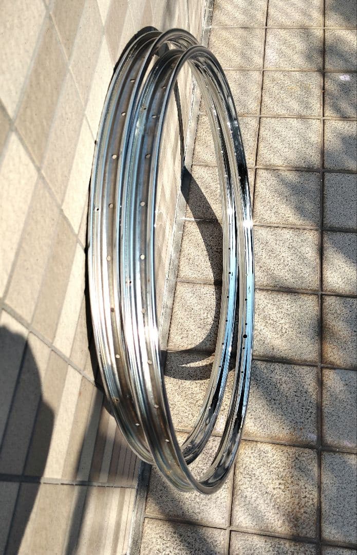 新品 ウカイ26 1 3/8WO鉄リム ロッドブレーキ、キャリパーブレーキ兼用