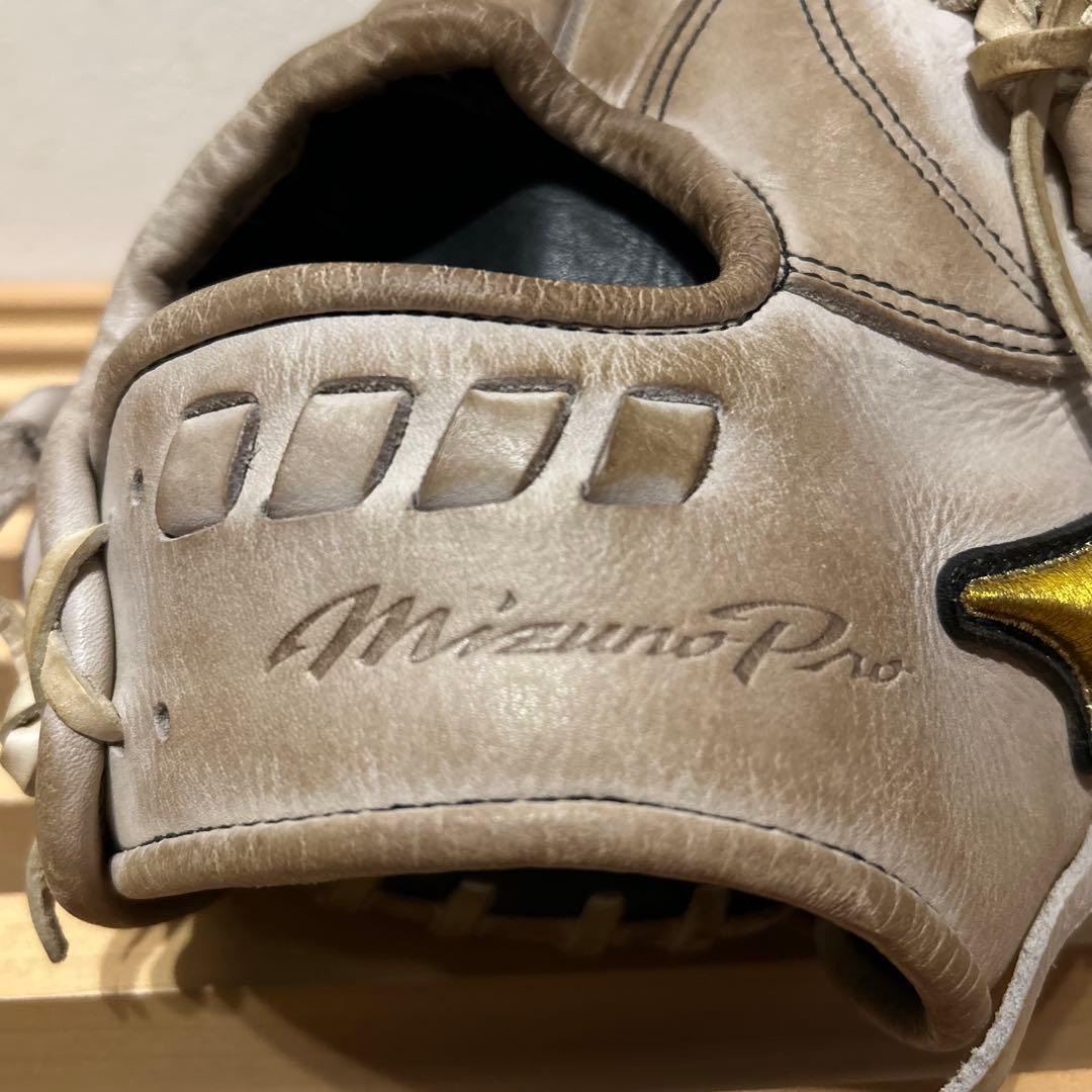 ふうせん　Mizuno Pro グローブ ブロンド