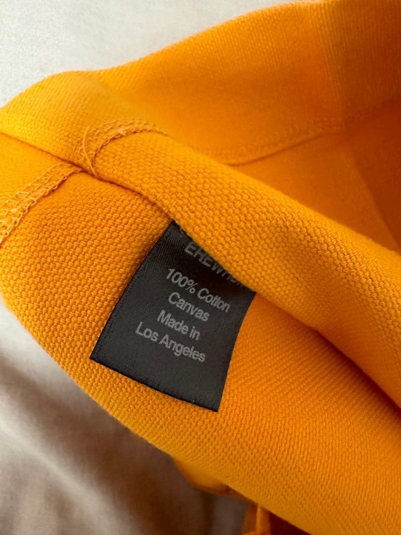 【新品未使用】EREWHON エコバッグ オレンジ