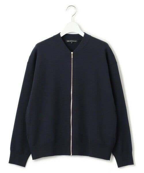 極美品　23区　46　ヴィスコースストレッチ ニットブルゾン　2023　洗える