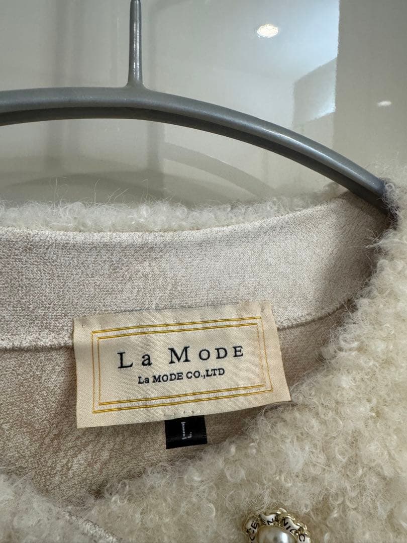 【新品未使用】現行品 STANZA DOLCE ファー風ロングコート