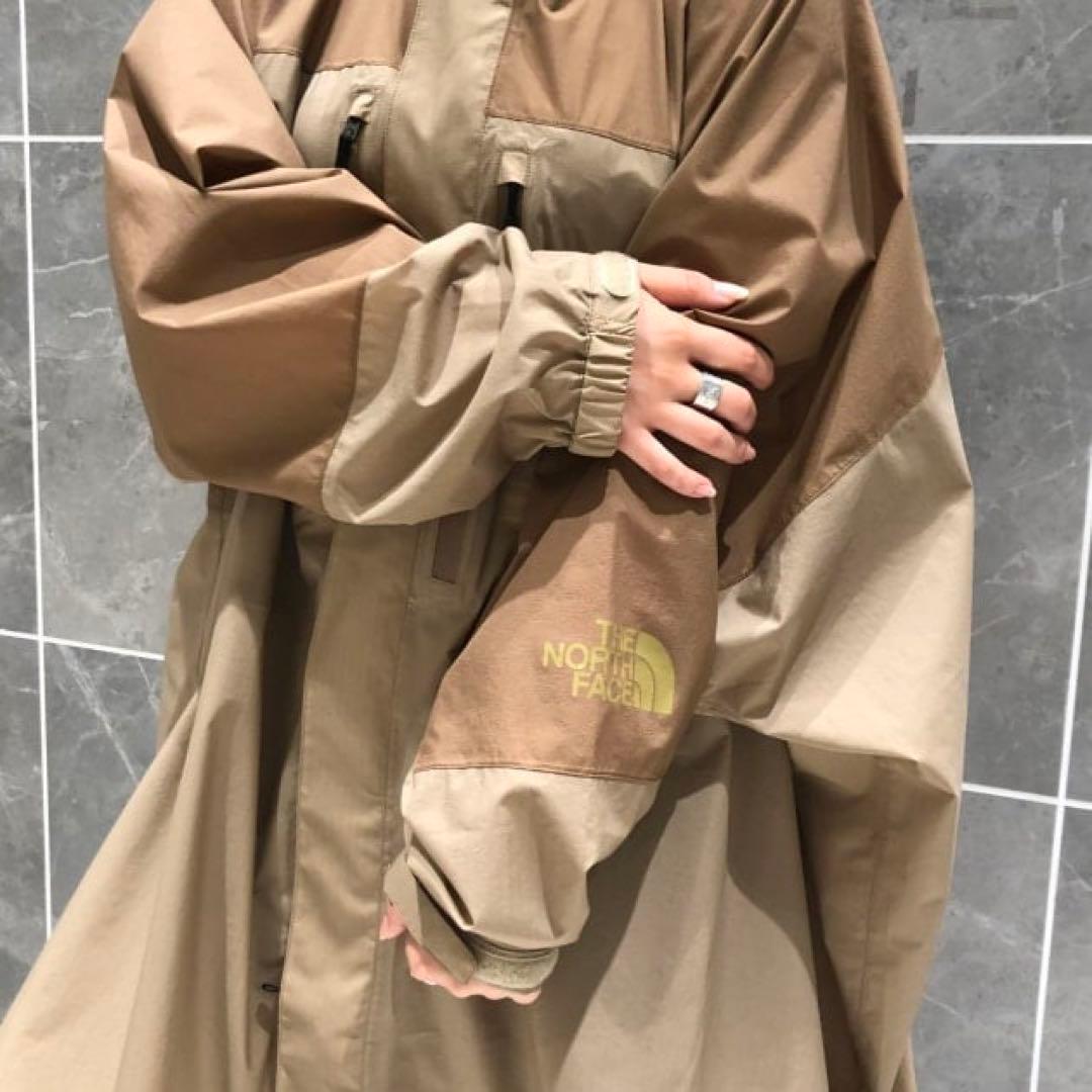 ノースフェイス ハイベント フード付き タグアンポンチョコート　レインコート