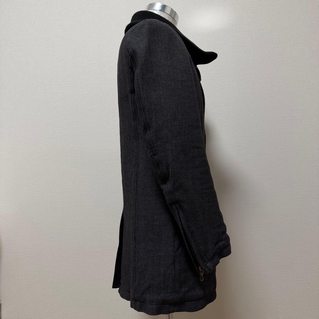 ジャケット・アウター SHELLAC Fleece Long Jacket Gray M Y2K