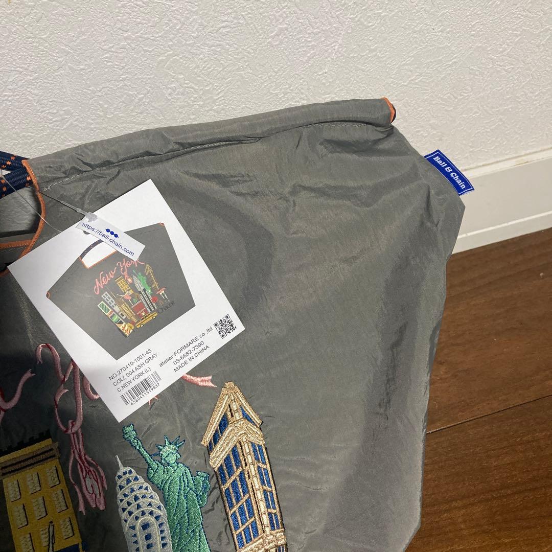 【新品　正規品】ボール&チェーン　チャコット　ニューヨーク　Lサイズ エコバッグ