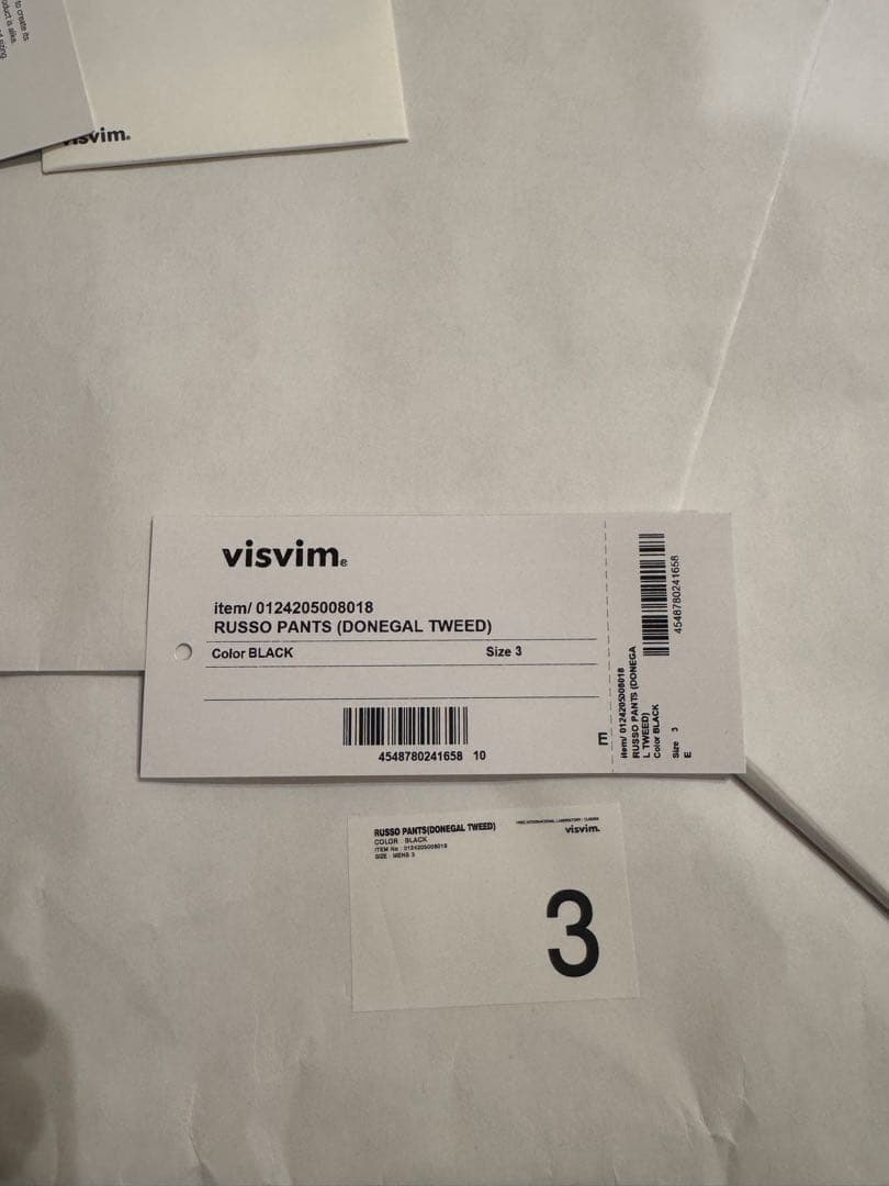 パンツ visvim RUSSO PANTS size3 Tikhonov
