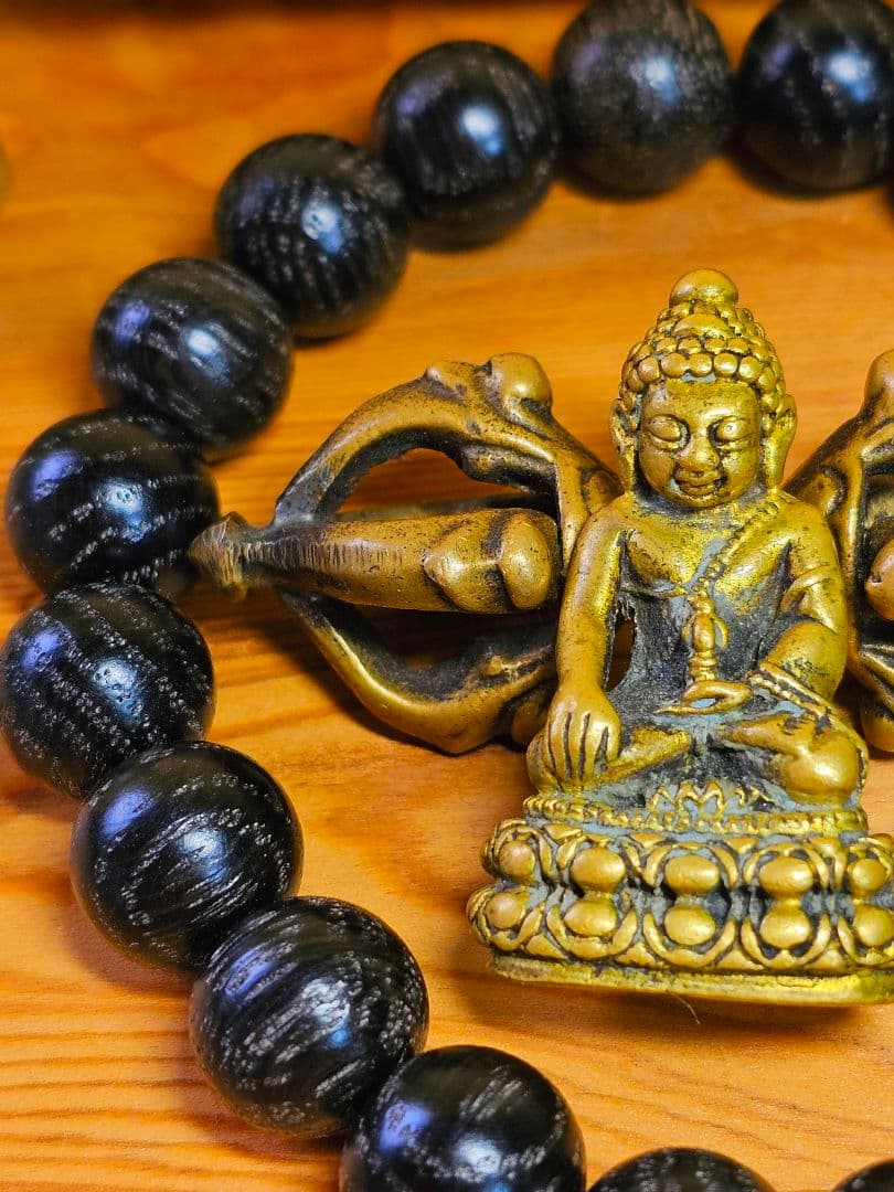 古代のパワー‼️神代栗のブレスレット 約11mm