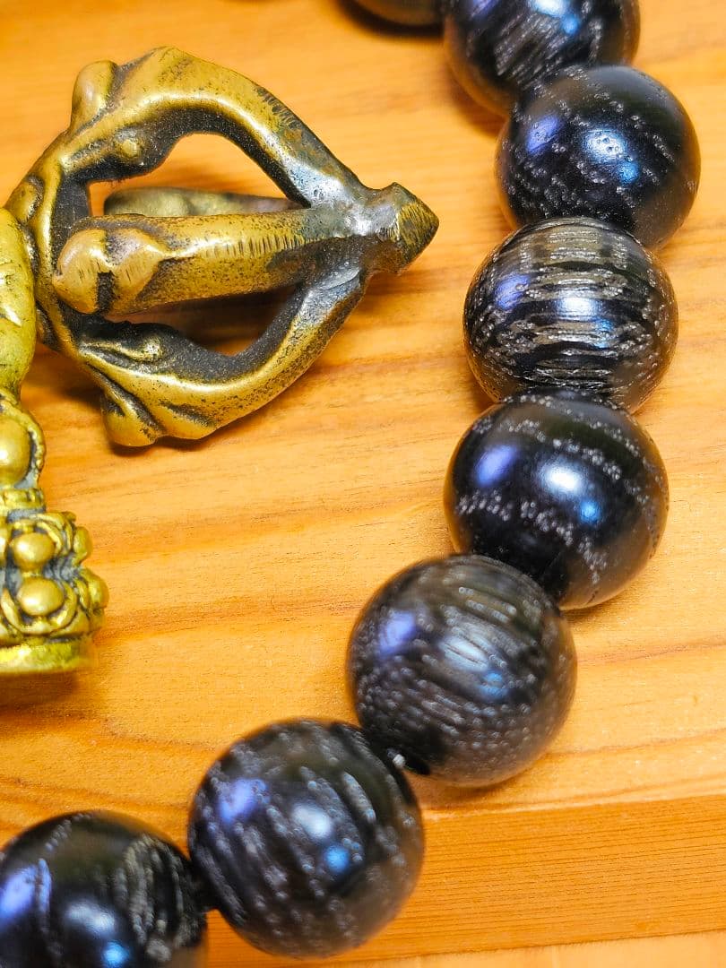 古代のパワー‼️神代栗のブレスレット 約11mm