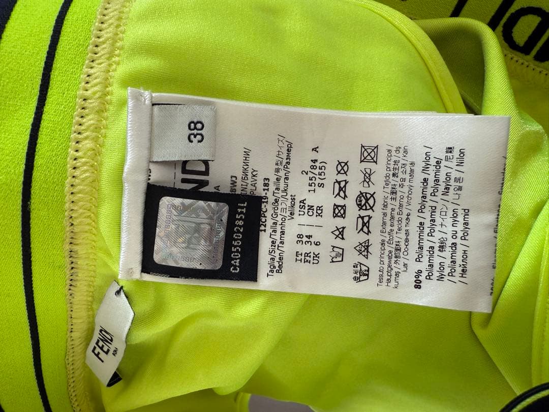 FENDI セパレート水着 ビキニ 38