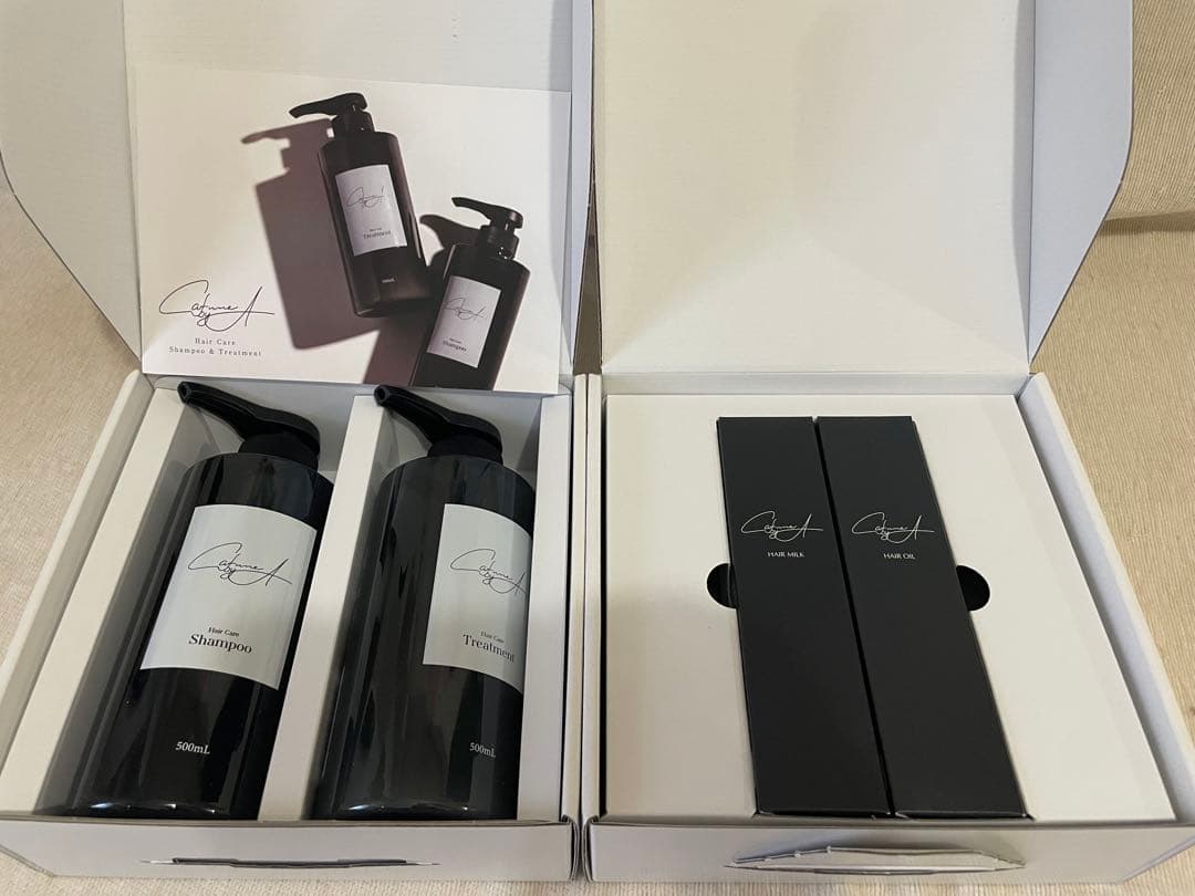 【CAFUNE by A】ヘアケア4点セット_シャンプートリートメント他