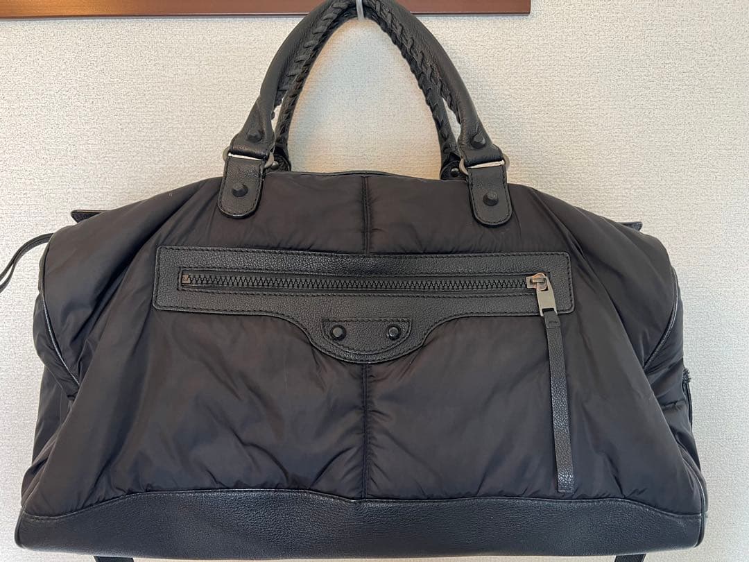 バレンシアガ　スクアッシュ　ボストンバッグ