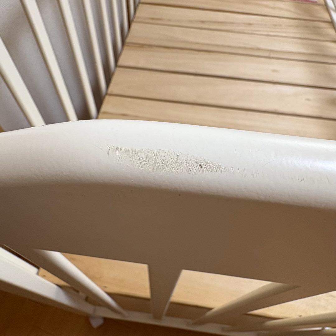 Mel⭐︎カトージ　ベビーベッド　ホワイト