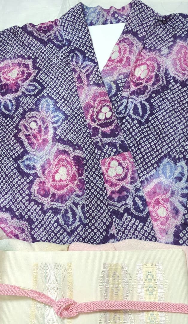 絞り浴衣(高級有松絞り)