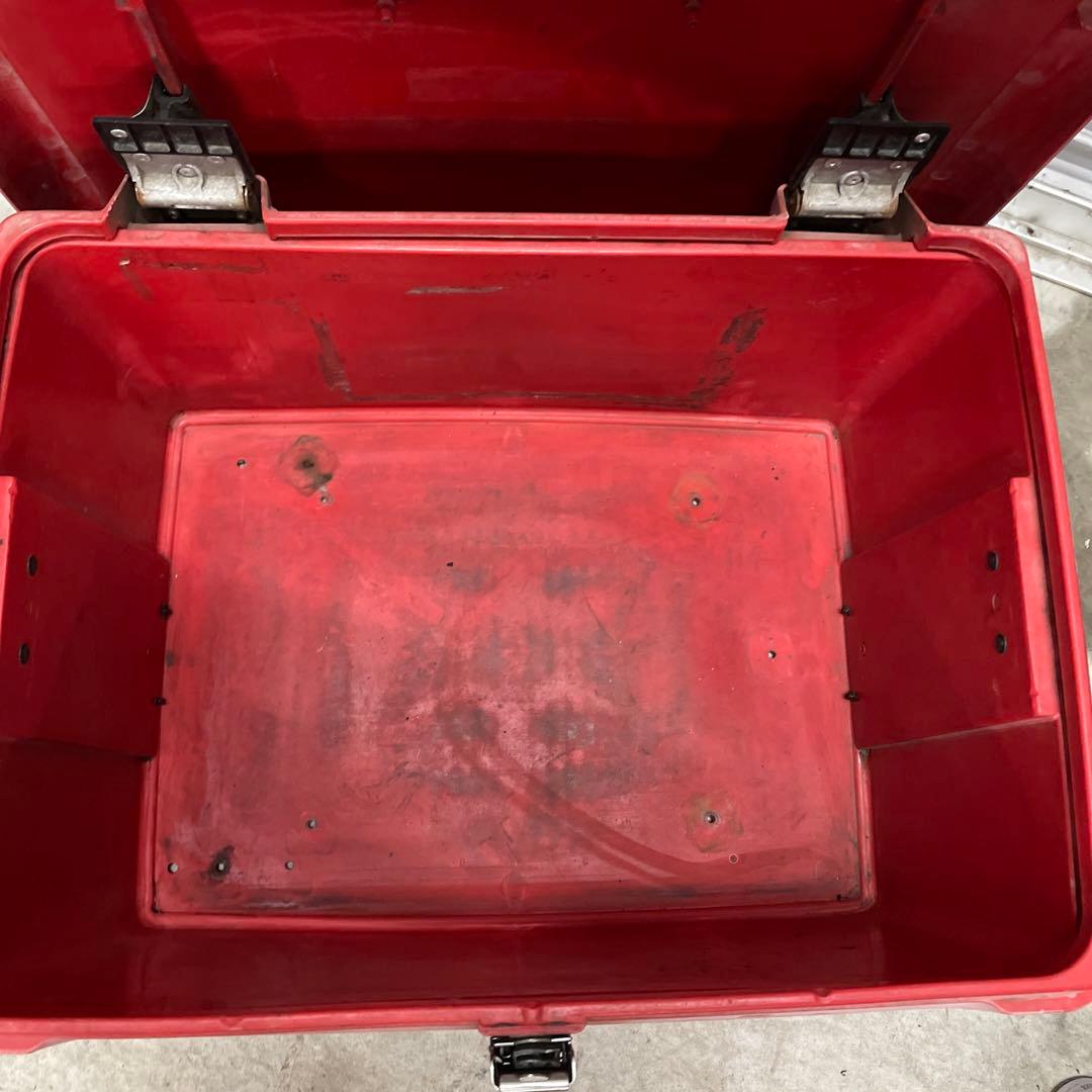 希少 郵政カブ MD90リアボックス 鍵付き