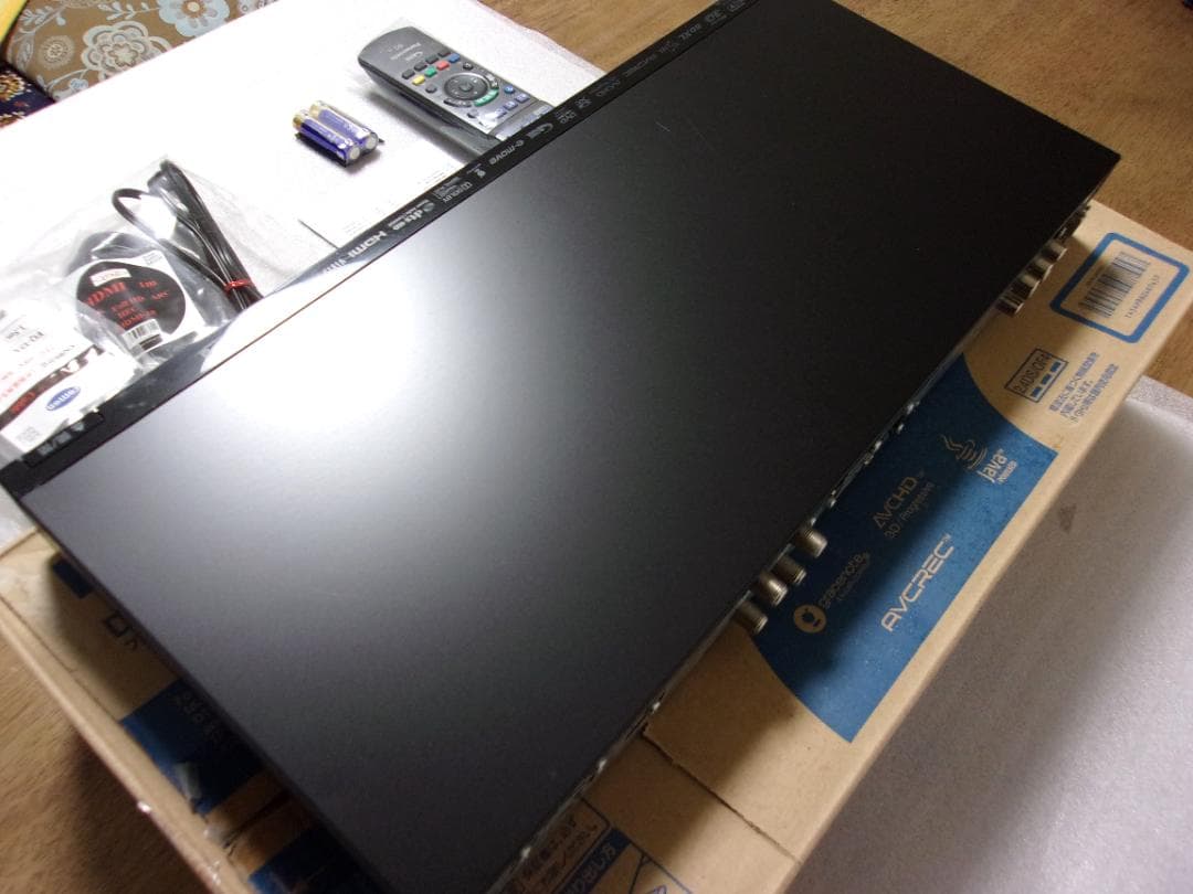 動作品（3TB増量換装)パナソニックブルーレイレコーダー DMR-BZT710