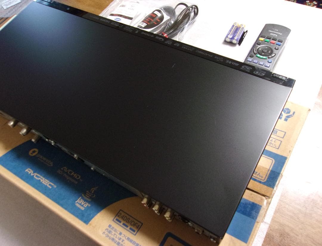 動作品（3TB増量換装)パナソニックブルーレイレコーダー DMR-BZT710