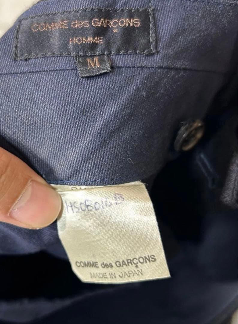 80s COMME des GARCONS HOMME タック　スラックス