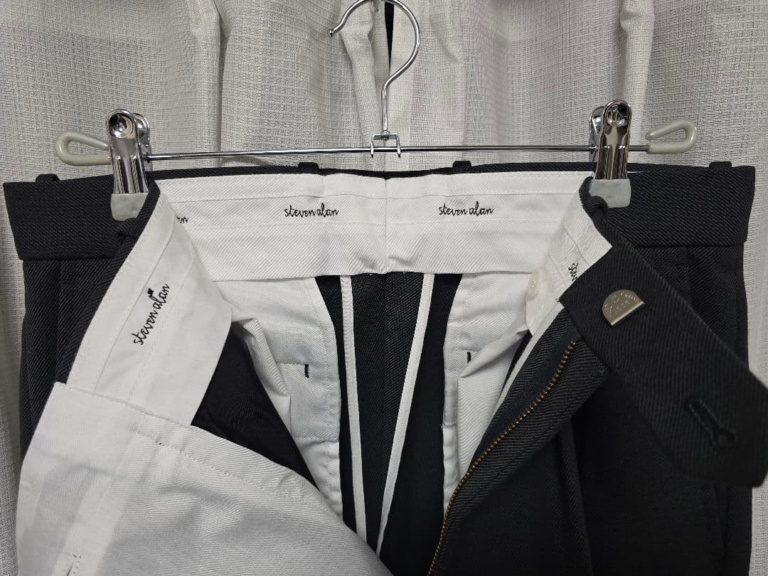 Steven Alan ドレストラウザー ヴィンテージツイル インツープリーツ