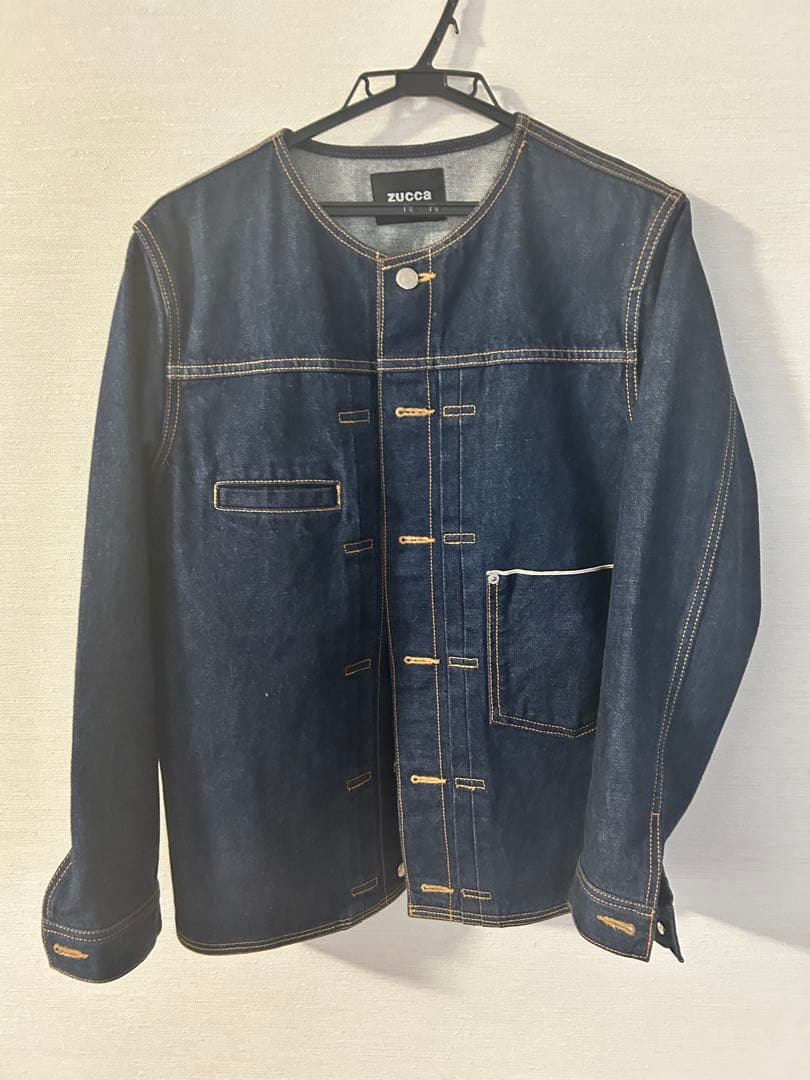 ズッカ　ブルー デニムジャケット
