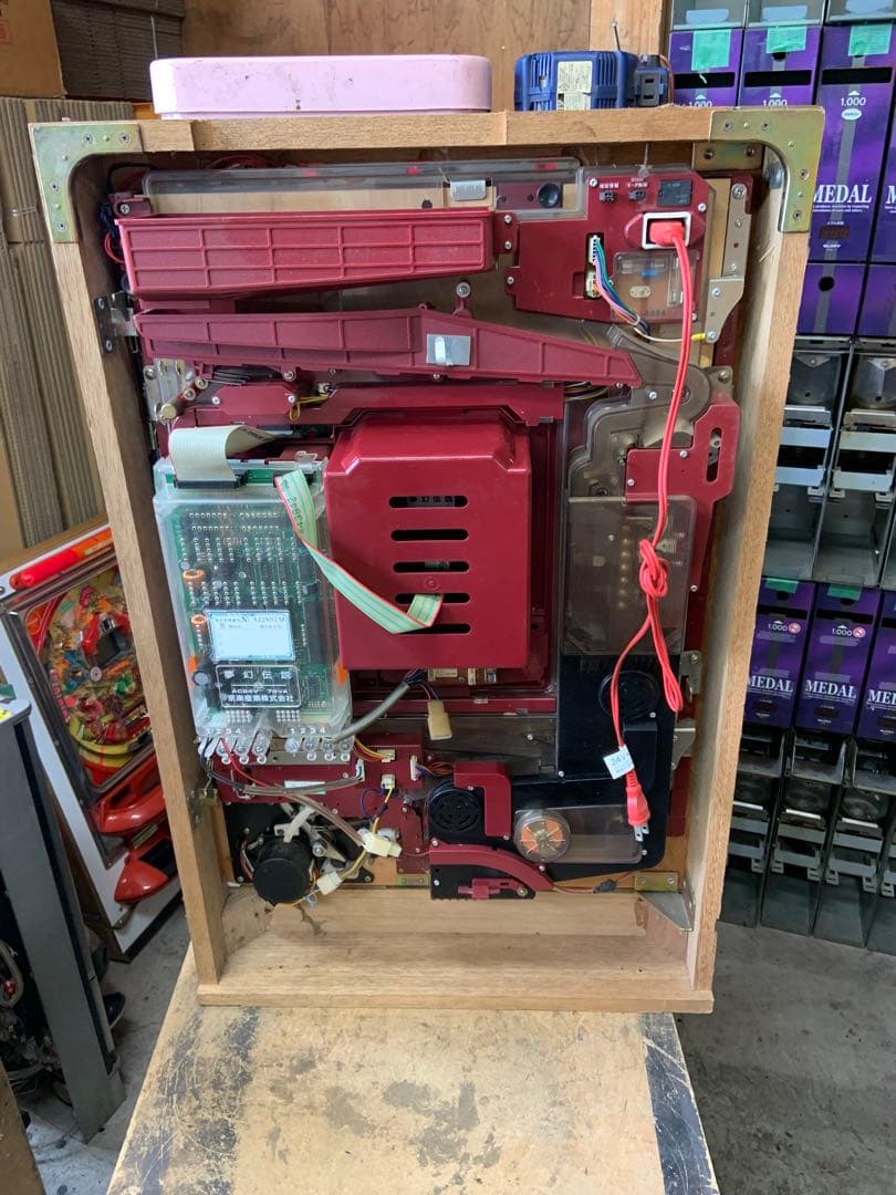 レトロ台　京楽　夢幻伝説　本体　液晶難あり