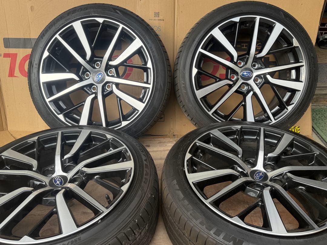 WRXS4 vbh 純正ホイール　タイヤセット送料込　美品