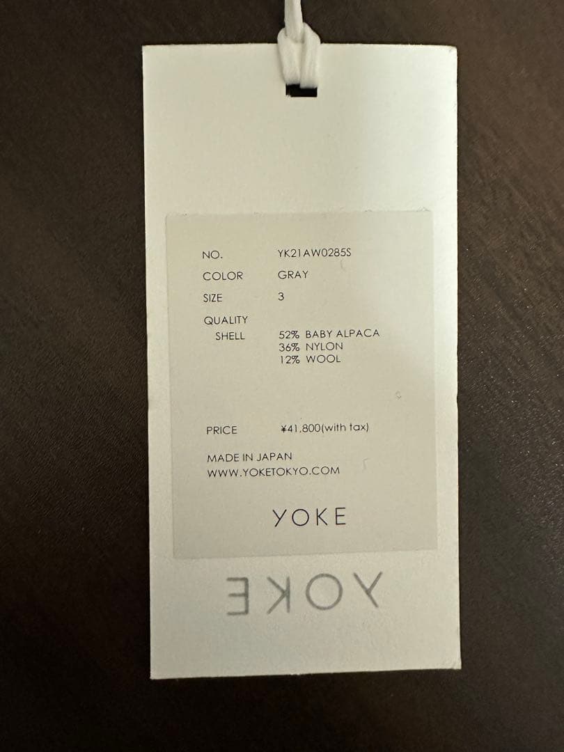 YOKE ROTHKO JACQUARD CREW NECK サイズ3