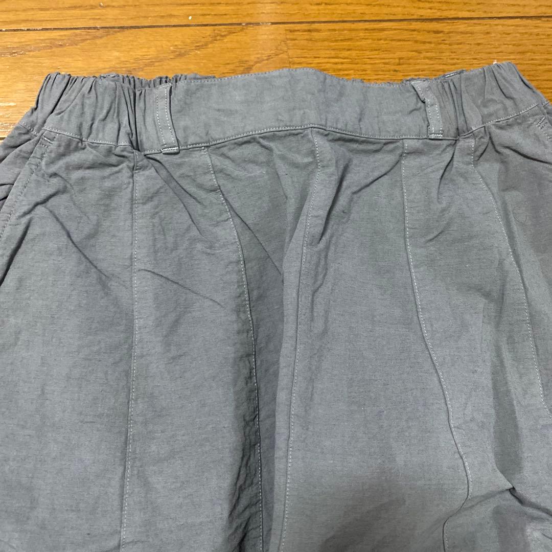 ネストローブ nest robe コットンリネンパンツ　グレー