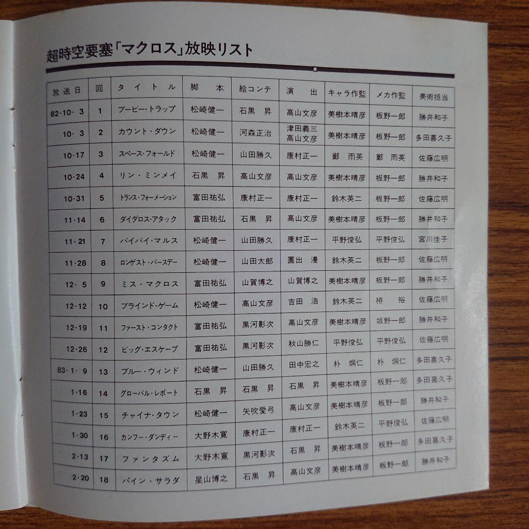 「超時空要塞マクロス」遥かなる想いスペシャル
