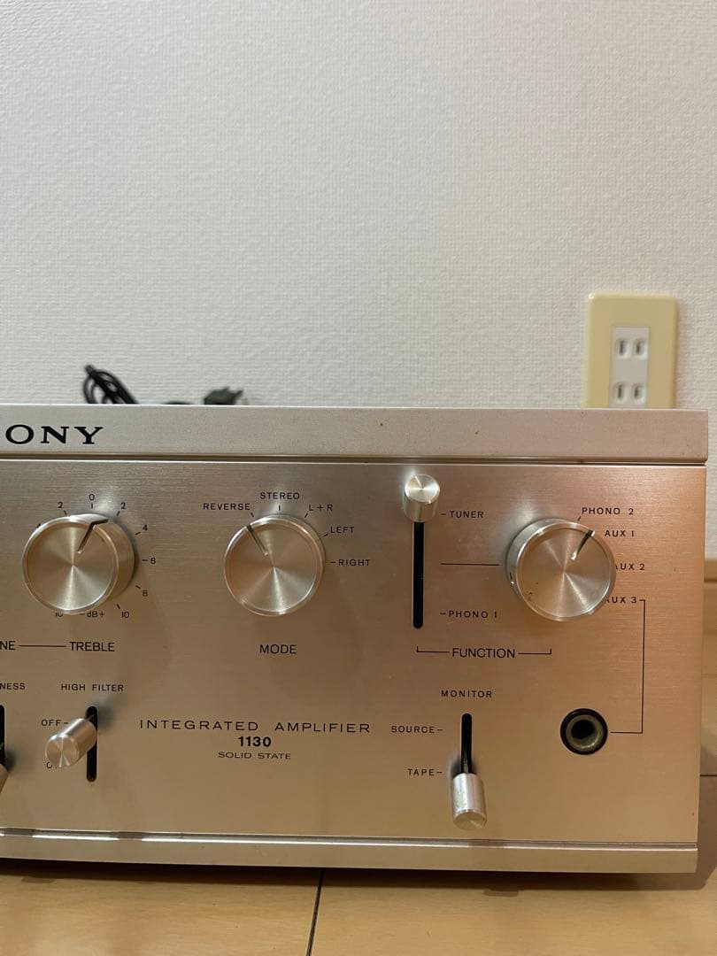 SONY ソニー　プリメインアンプ　ta1130a