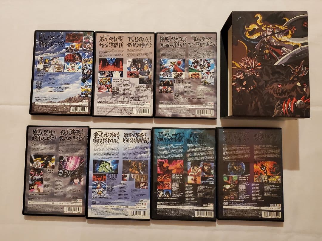鋼鉄神ジーグ　全７巻　DVDBOX