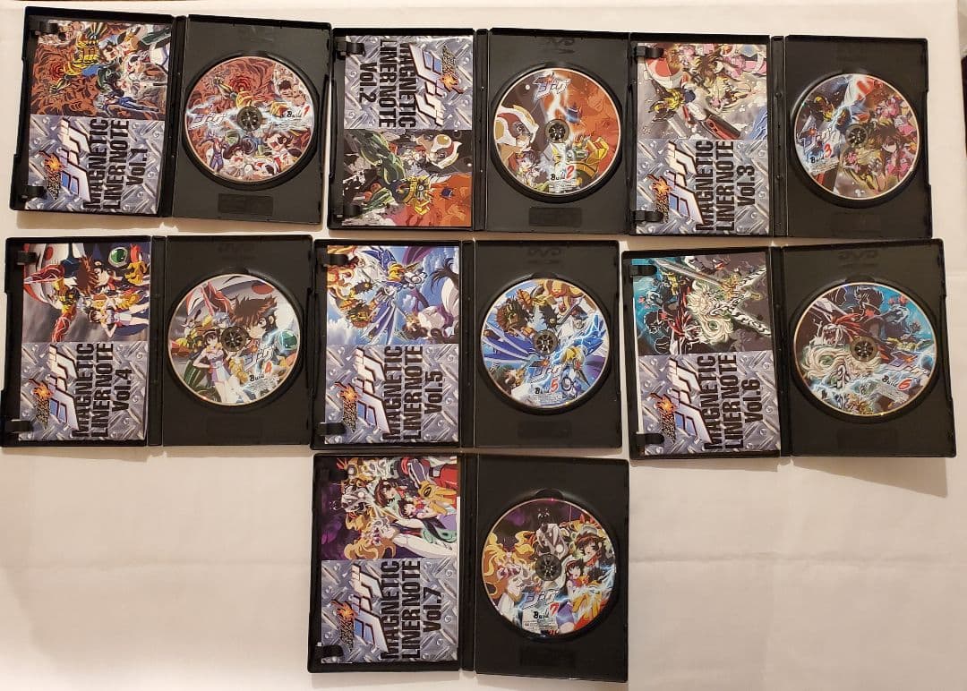 鋼鉄神ジーグ　全７巻　DVDBOX